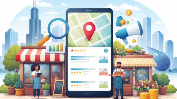Chicago business improving local search rankings