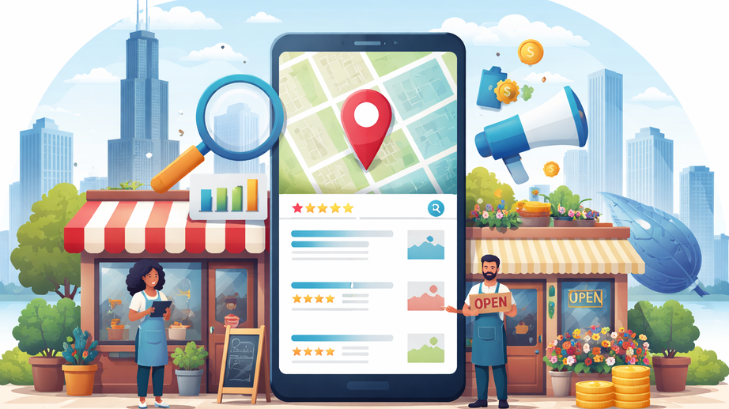 Chicago business improving local search rankings